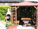 altana ogrodowa z grillem